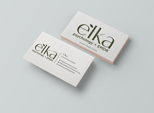 Business Card Design by Expert Bappy for Elka Psychology + EMDR | Design: #36808696