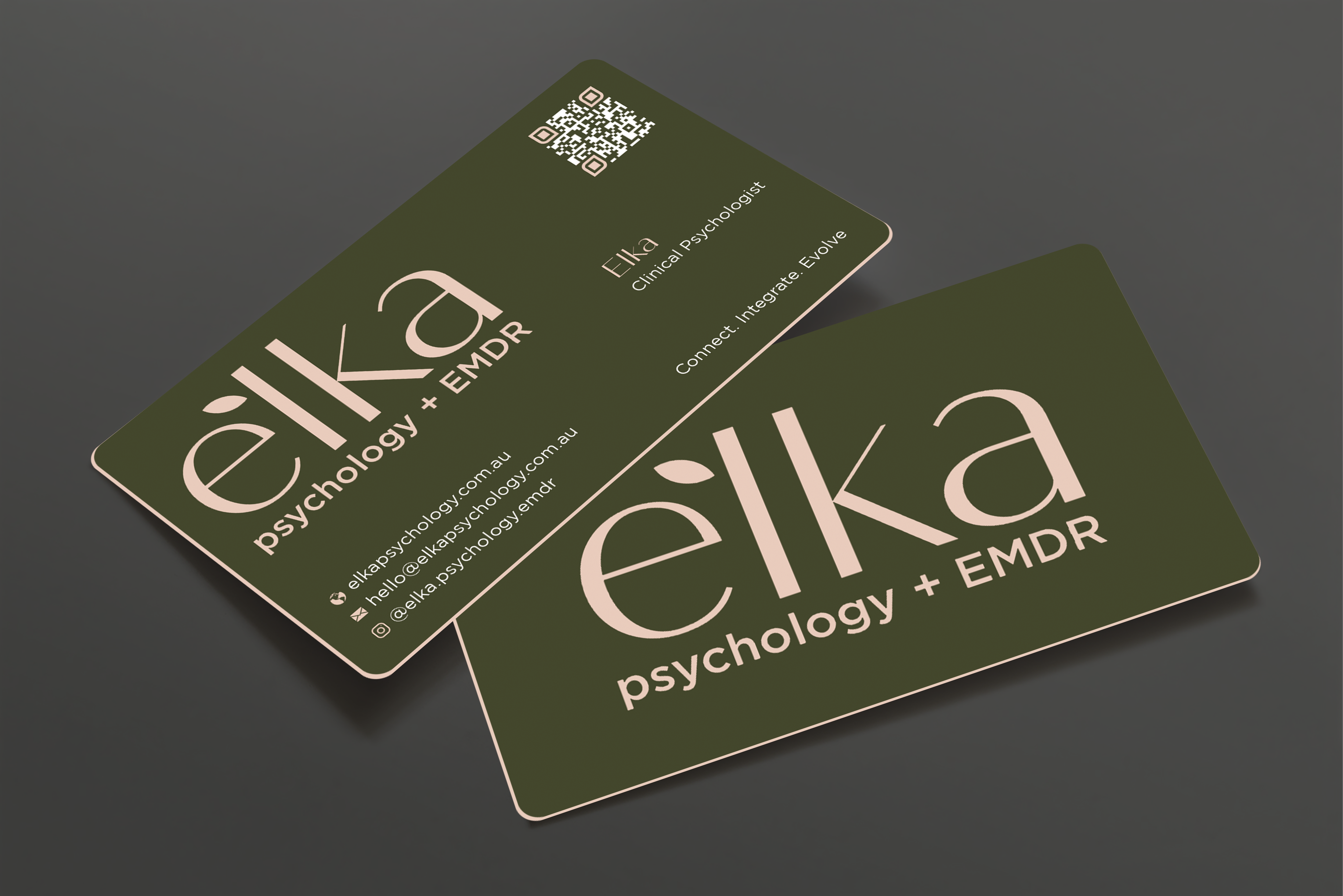Business Card Design by Expert Bappy for Elka Psychology + EMDR | Design #36810649