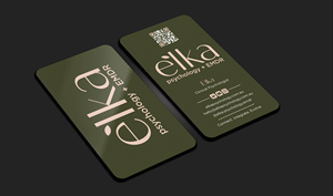 Business Card Design by Expert Bappy for Elka Psychology + EMDR | Design: #36810926