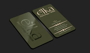 Business Card Design by Expert Bappy for Elka Psychology + EMDR | Design: #36810973