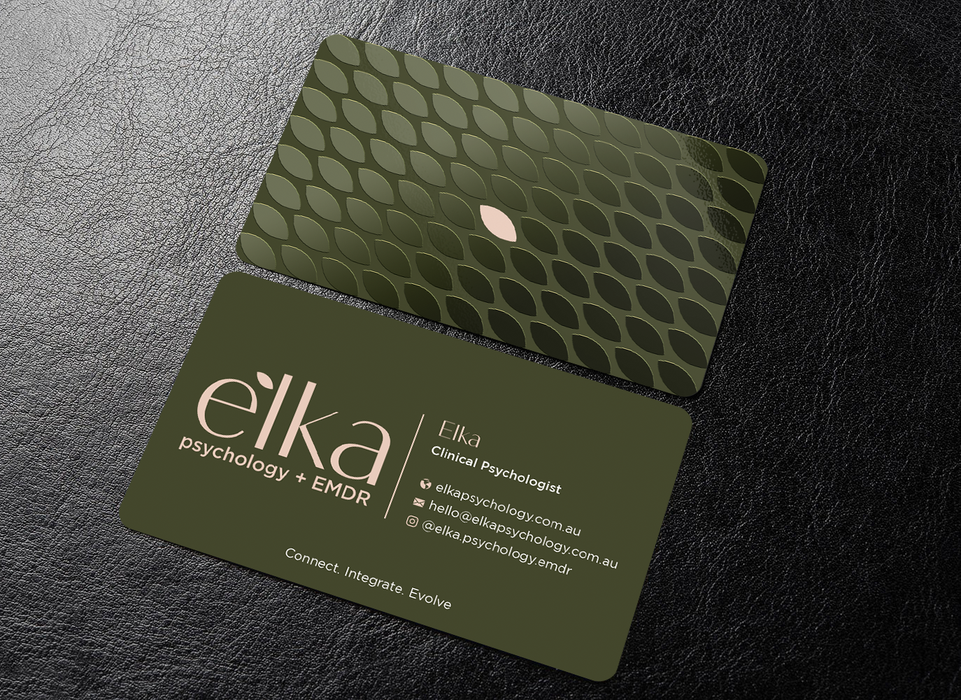 Business Card Design by Expert Bappy for Elka Psychology + EMDR | Design #36812631
