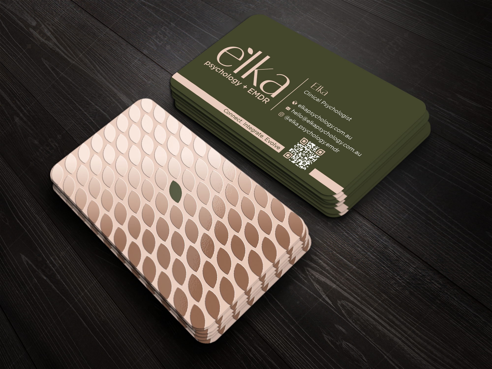 Business Card Design by Expert Bappy for Elka Psychology + EMDR | Design #36812681