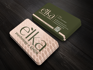 Business Card Design by Expert Bappy for Elka Psychology + EMDR | Design: #36812682