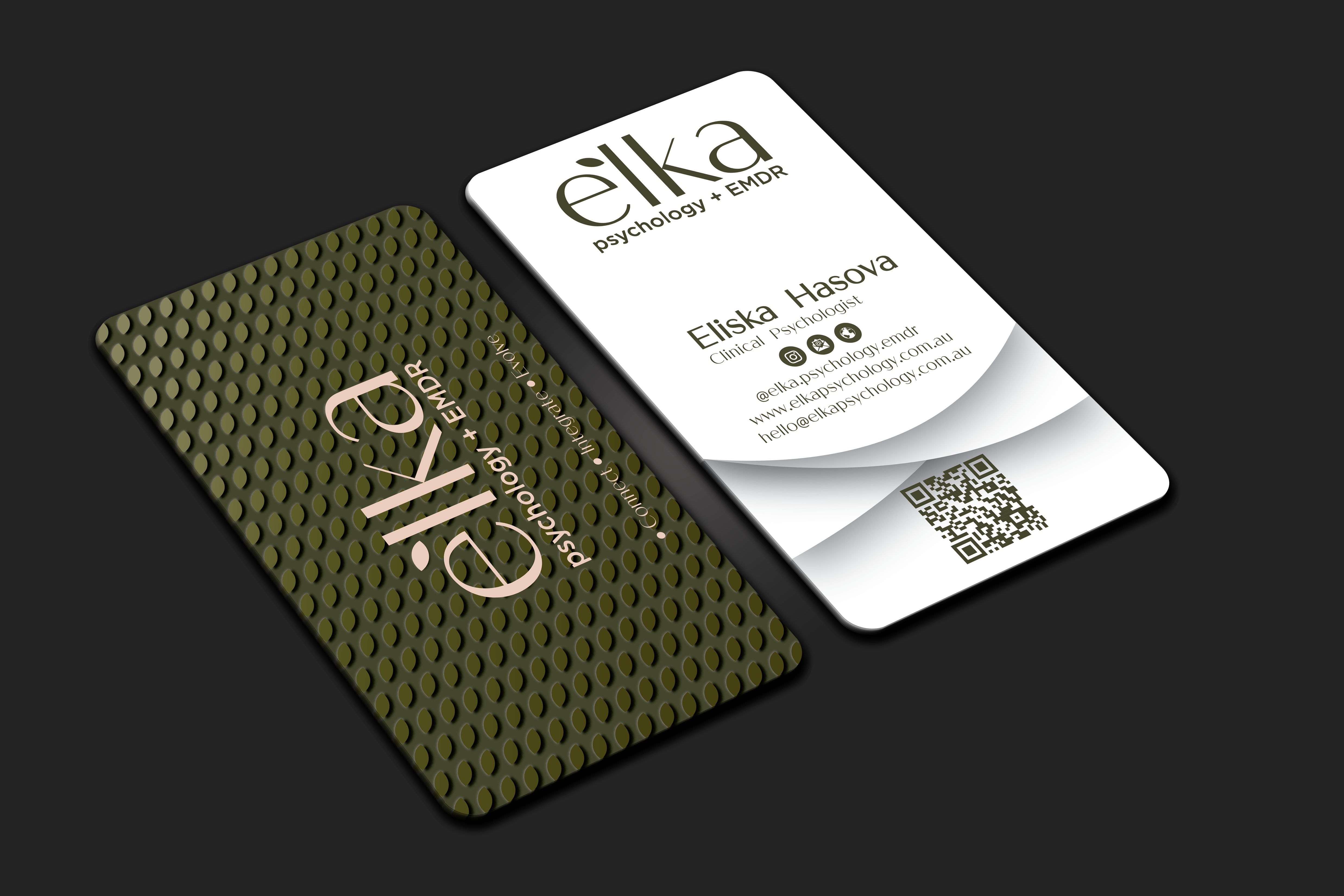 Business Card Design by DesignerShahadat for Elka Psychology + EMDR | Design #36808343