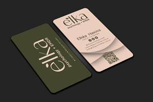 Business Card Design by DesignerShahadat for Elka Psychology + EMDR | Design: #36808407