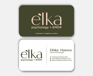 Business Card Design by DesignerShahadat for Elka Psychology + EMDR | Design: #36808509