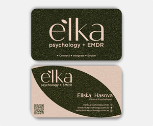 Business Card Design by DesignerShahadat for Elka Psychology + EMDR | Design: #36808712