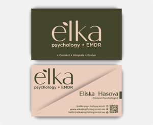 Business Card Design by DesignerShahadat for Elka Psychology + EMDR | Design: #36808739
