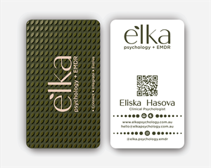 Business Card Design by DesignerShahadat for Elka Psychology + EMDR | Design: #36808972