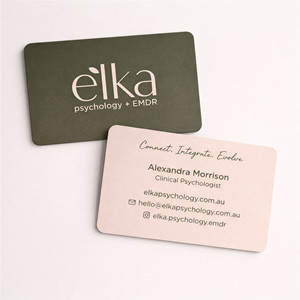 Business Card Design by Taha_01 for Elka Psychology + EMDR | Design: #36813058