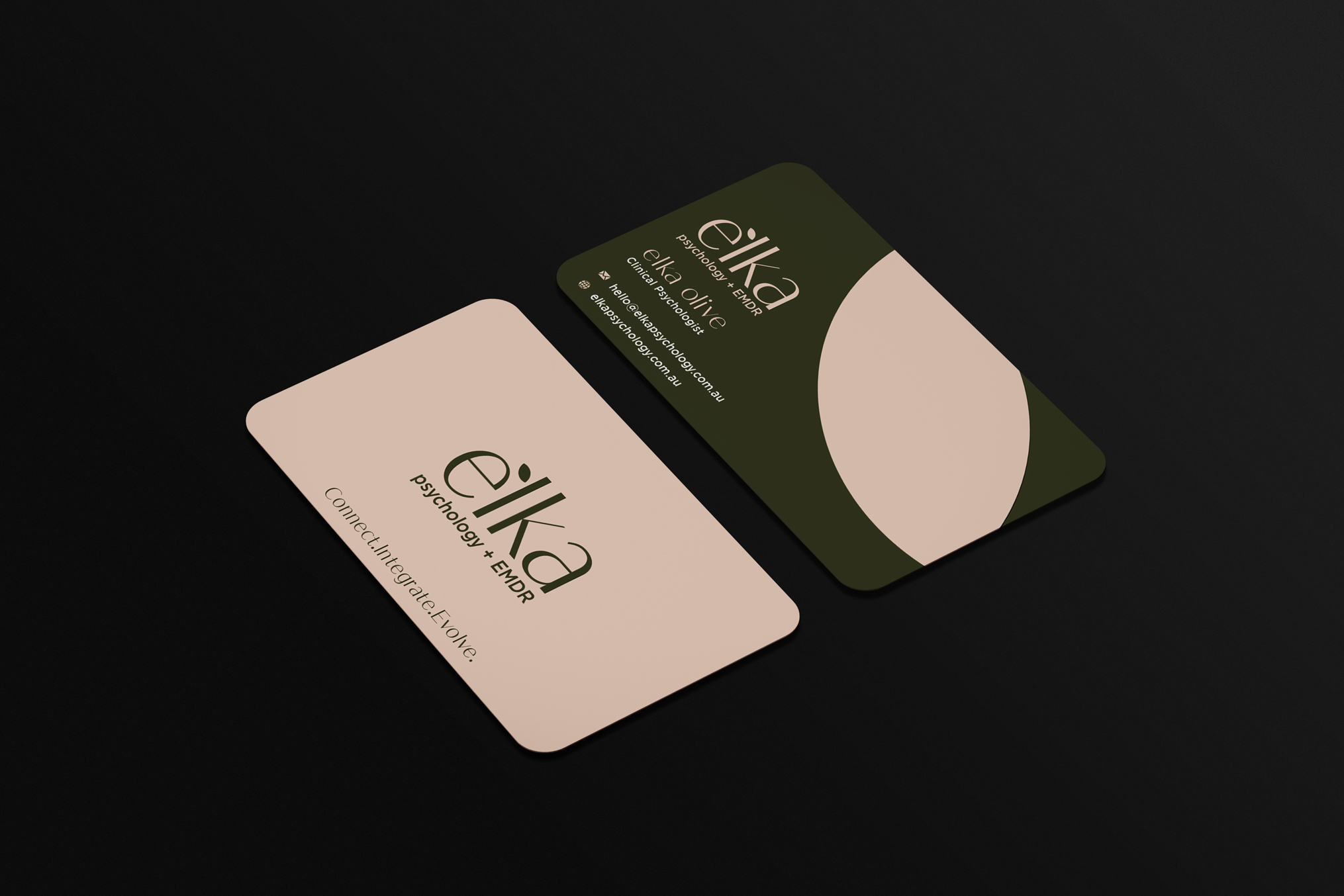 Business Card Design by creativziner for Elka Psychology + EMDR | Design #36810039