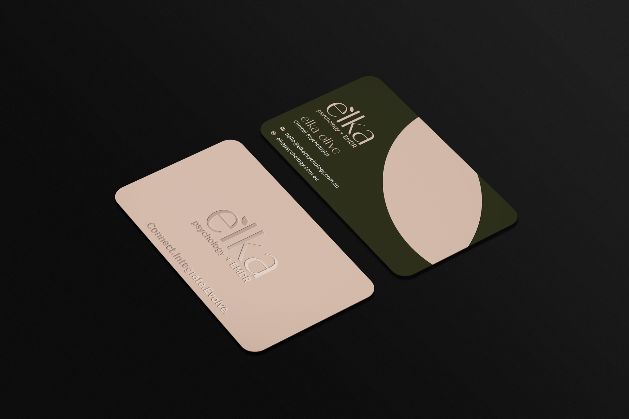 Business Card Design by creativziner for Elka Psychology + EMDR | Design #36810045