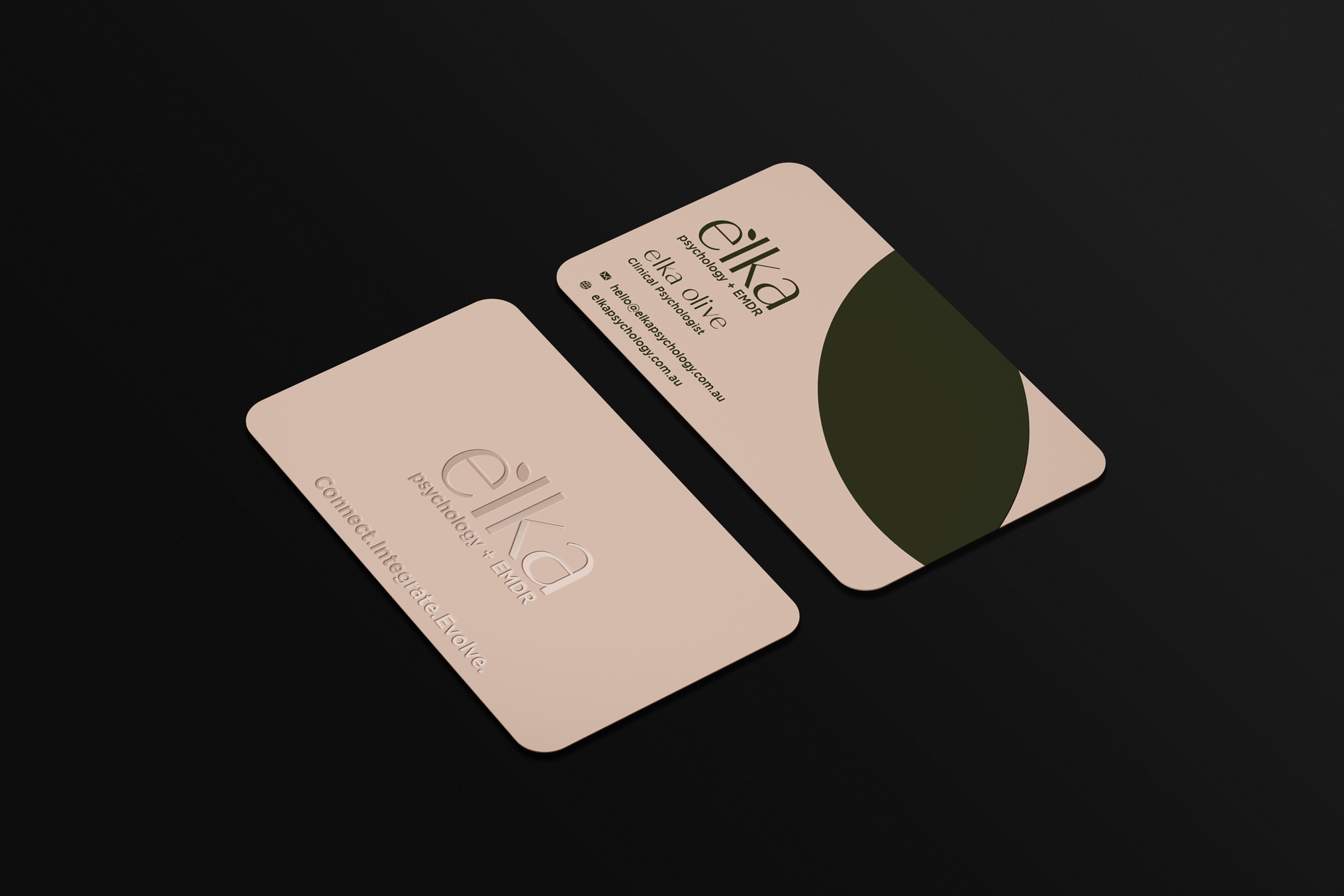 Business Card Design by creativziner for Elka Psychology + EMDR | Design #36810050