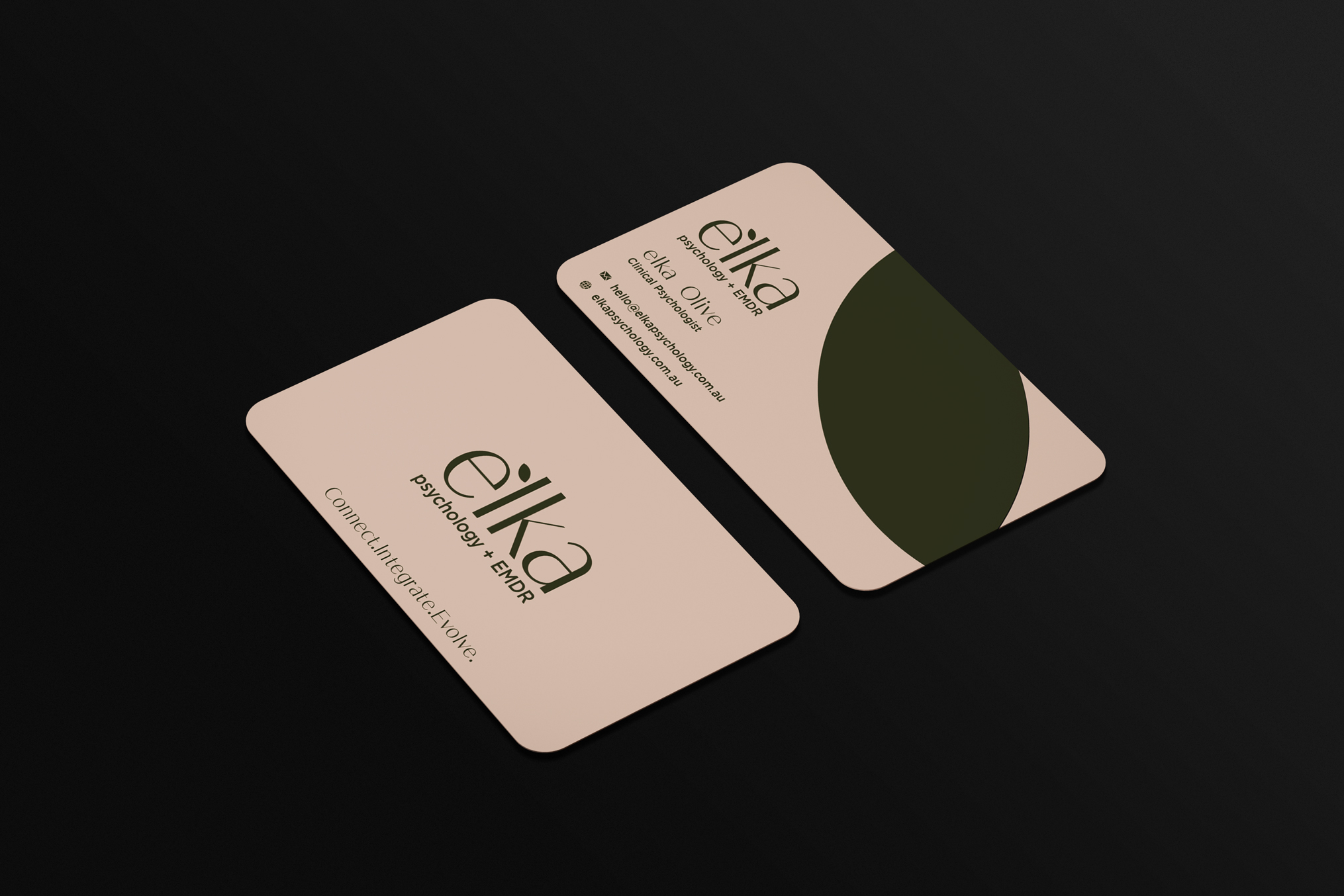 Business Card Design by creativziner for Elka Psychology + EMDR | Design #36810052