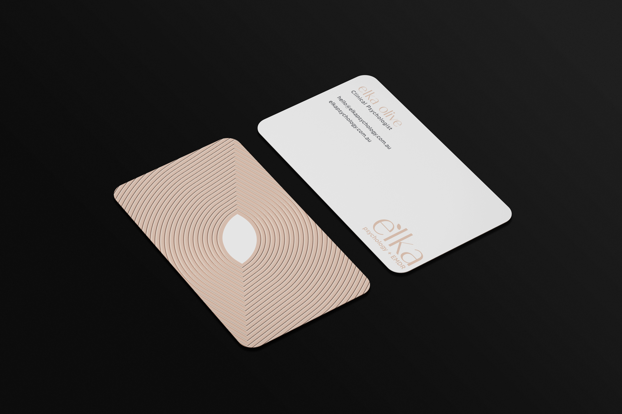 Business Card Design by creativziner for Elka Psychology + EMDR | Design #36812317