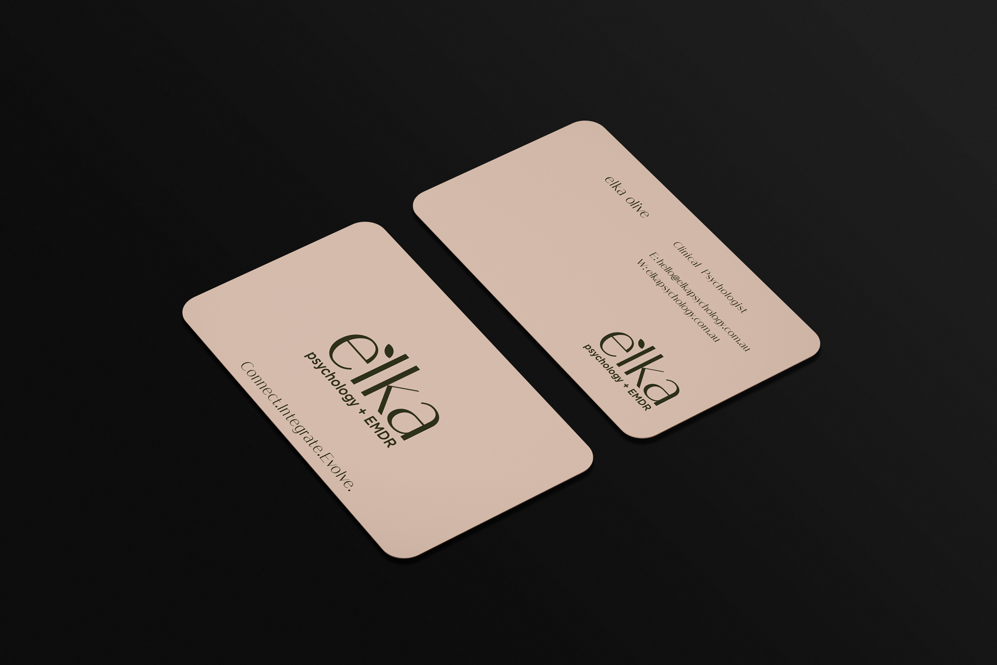 Business Card Design by creativziner for Elka Psychology + EMDR | Design #36812498