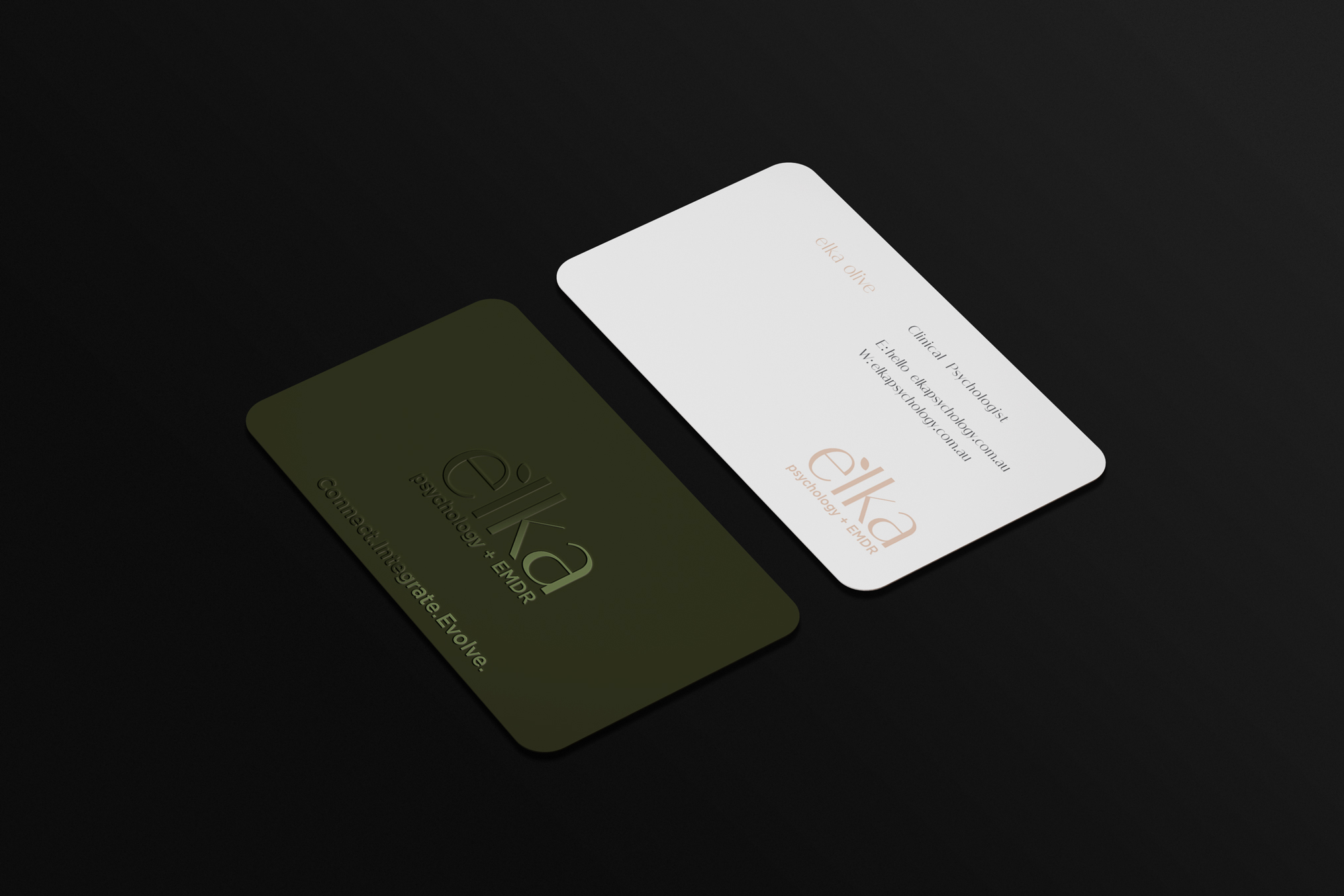 Business Card Design by creativziner for Elka Psychology + EMDR | Design #36812545