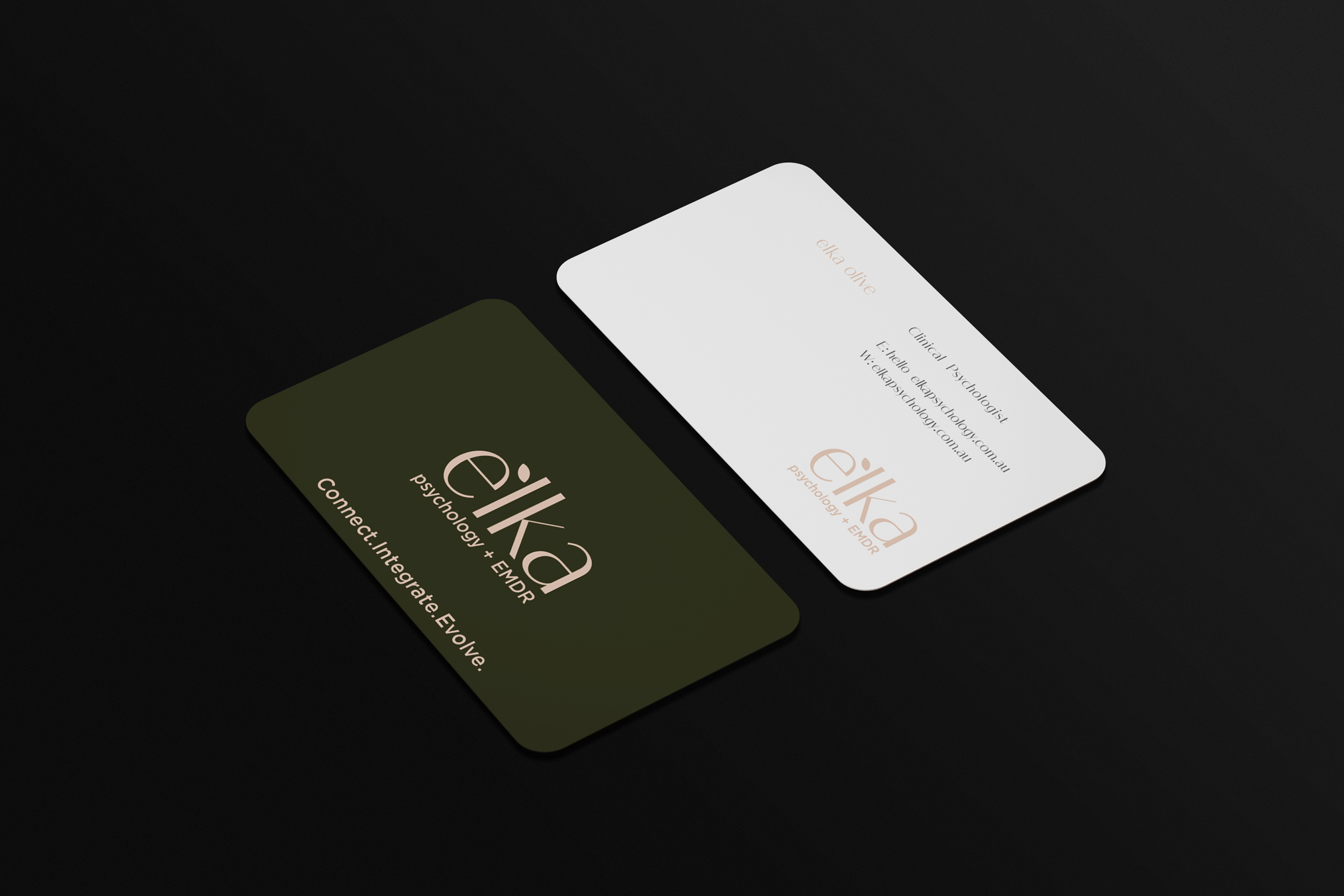 Business Card Design by creativziner for Elka Psychology + EMDR | Design #36812560
