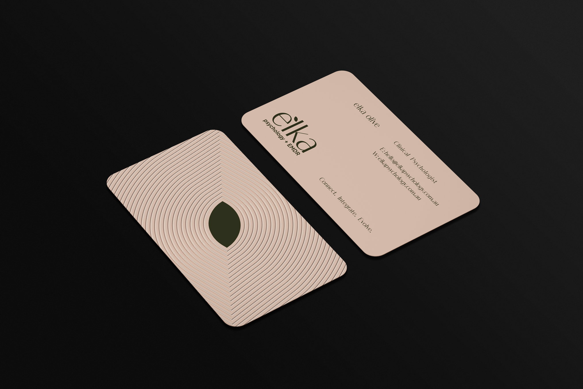 Business Card Design by creativziner for Elka Psychology + EMDR | Design #36812700