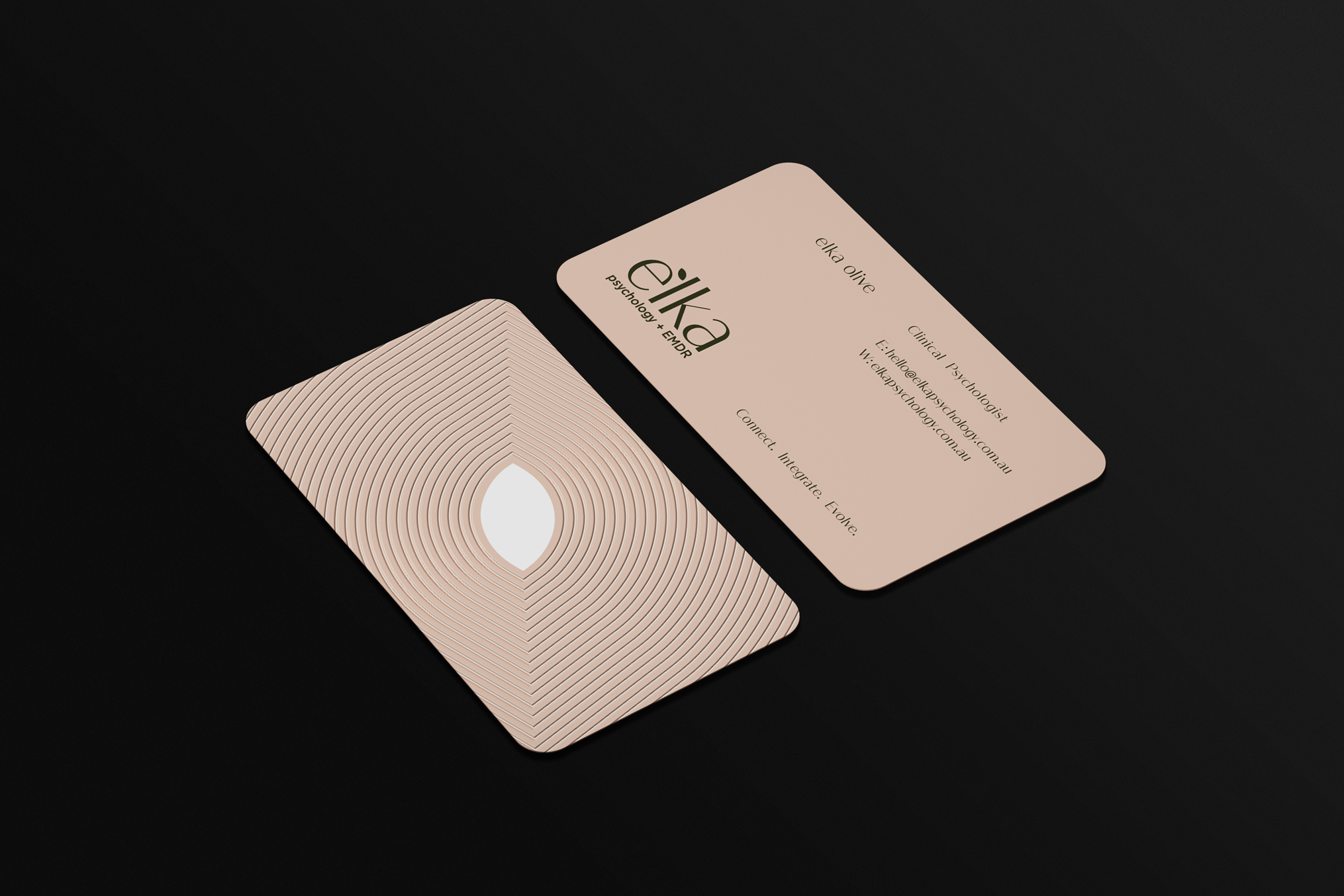 Business Card Design by creativziner for Elka Psychology + EMDR | Design #36812704