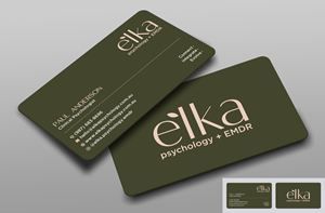 Business Card Design by Uttom 2 for Elka Psychology + EMDR | Design: #36812416