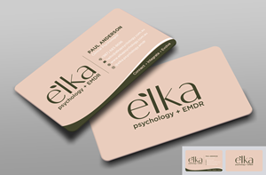 Business Card Design by Uttom 2 for Elka Psychology + EMDR | Design: #36812501