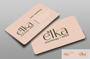 Business Card Design by Uttom 2 for Elka Psychology + EMDR | Design: #36812504
