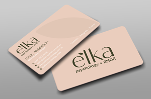 Business Card Design by Uttom 2 for Elka Psychology + EMDR | Design: #36812539
