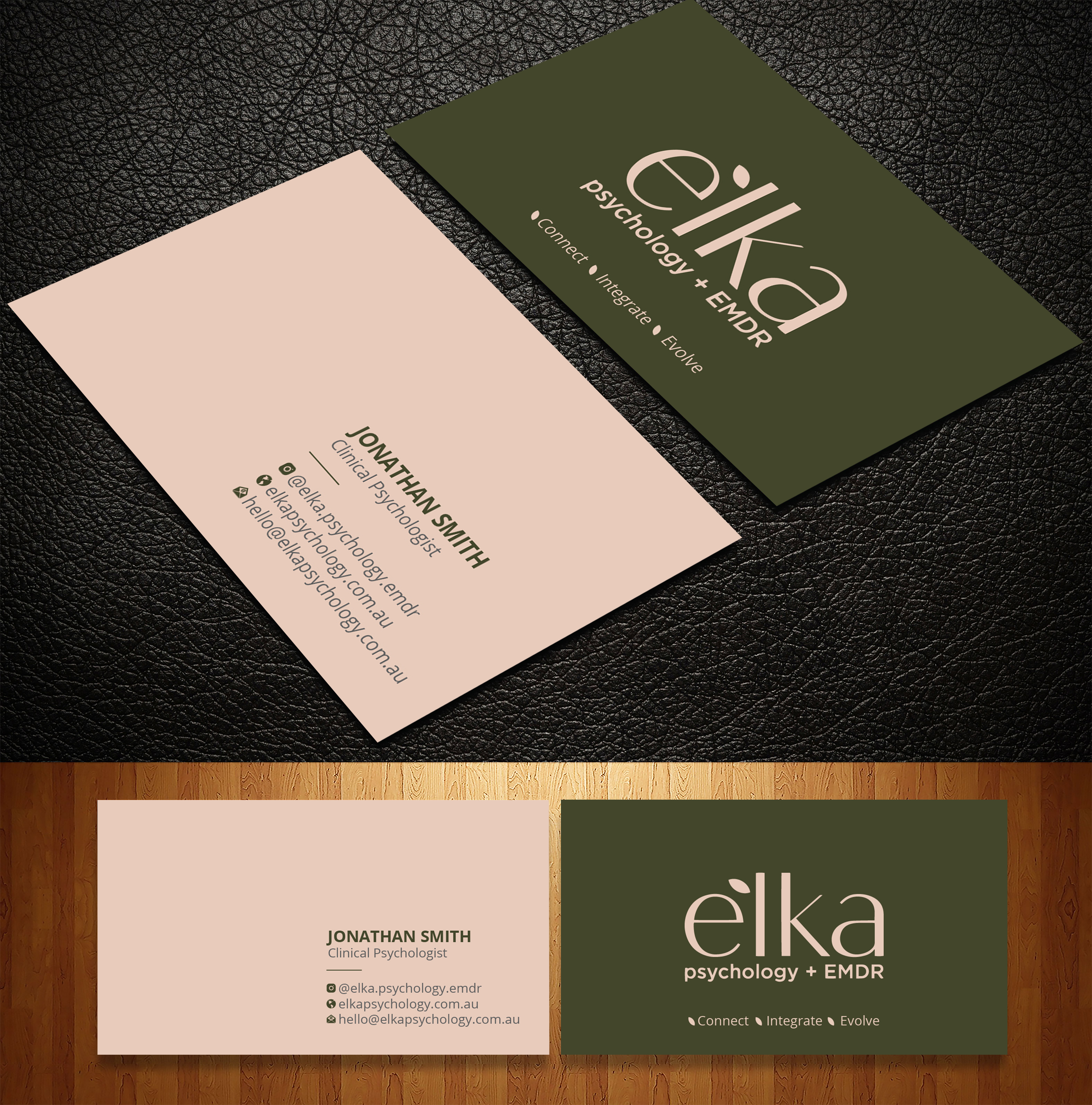 Business Card Design by Imagine design000 for Elka Psychology + EMDR | Design #36811967