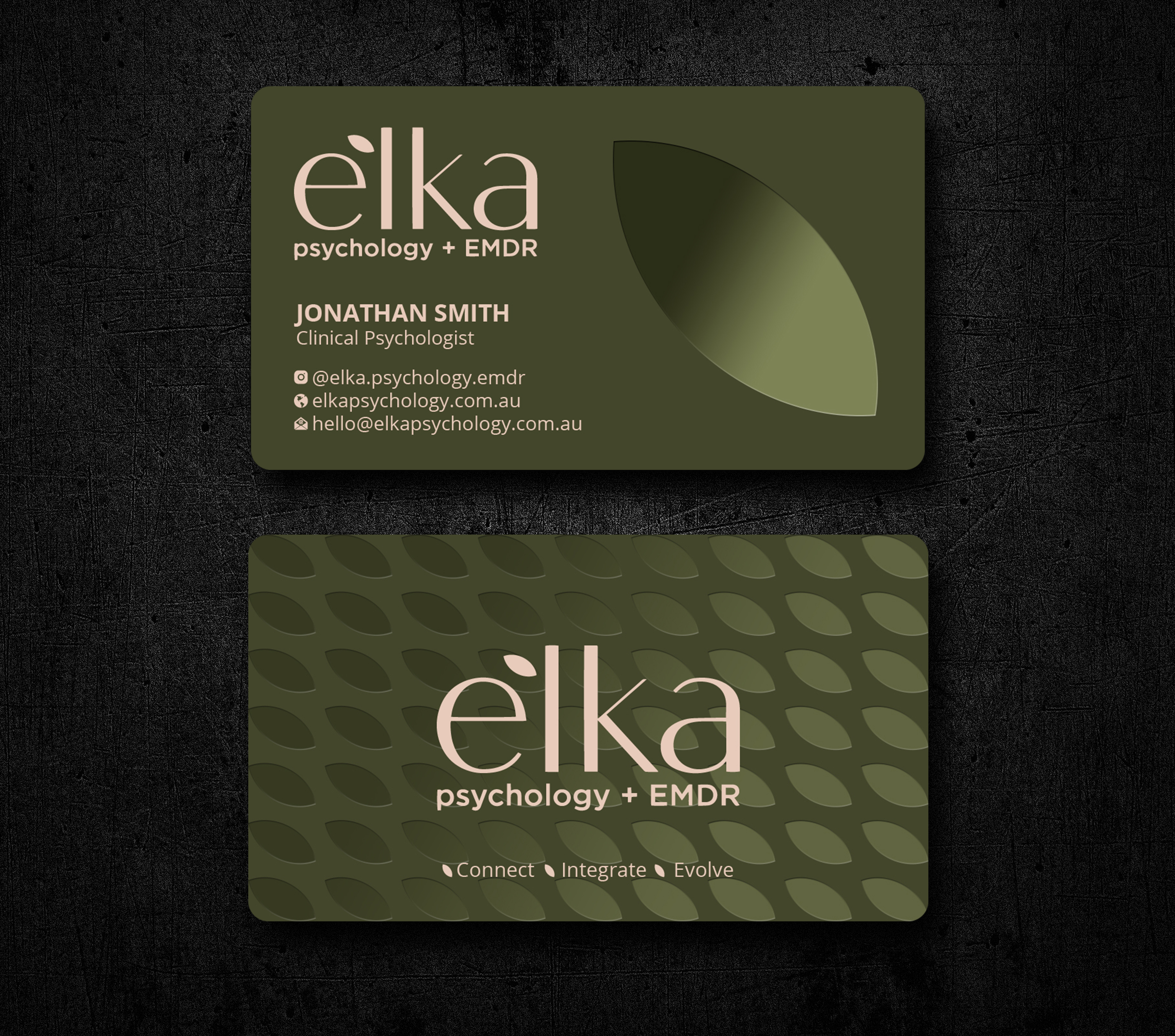 Business Card Design by Imagine design000 for Elka Psychology + EMDR | Design #36812032