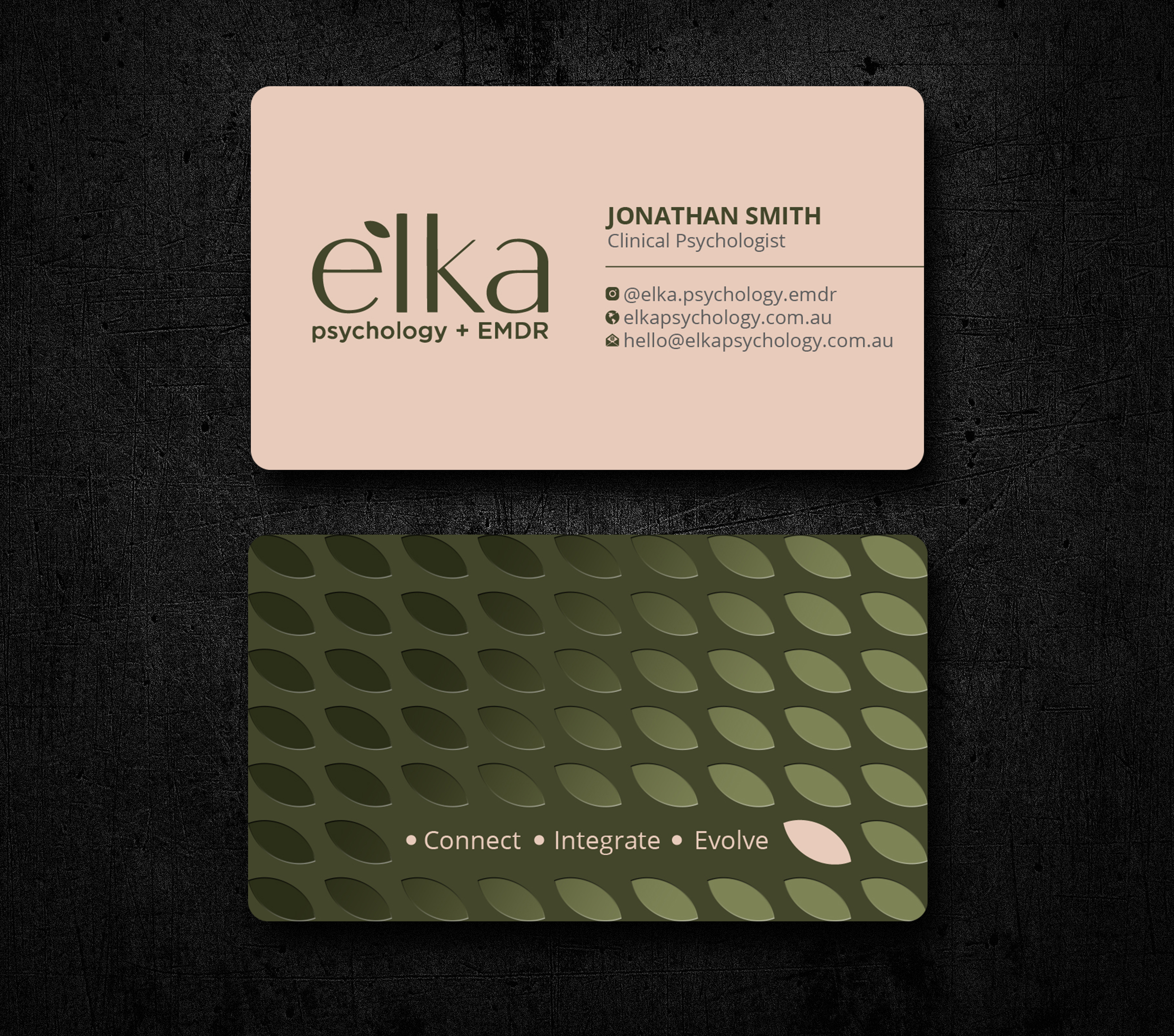 Business Card Design by Imagine design000 for Elka Psychology + EMDR | Design #36812051