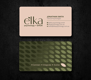 Business Card Design by Imagine design000 for Elka Psychology + EMDR | Design: #36812051