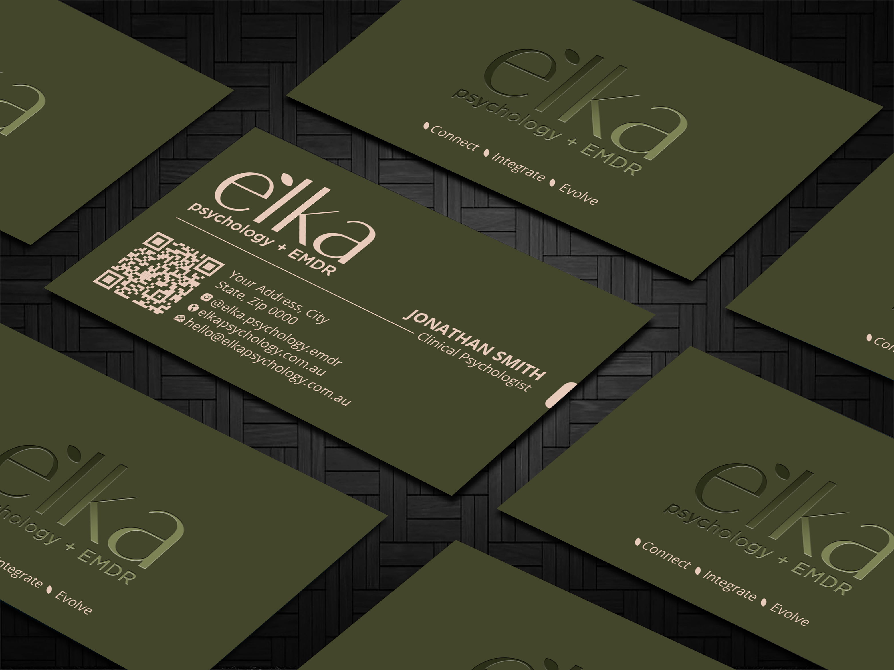 Business Card Design by Imagine design000 for Elka Psychology + EMDR | Design #36812081