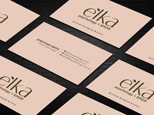 Business Card Design by Imagine design000 for Elka Psychology + EMDR | Design: #36812107