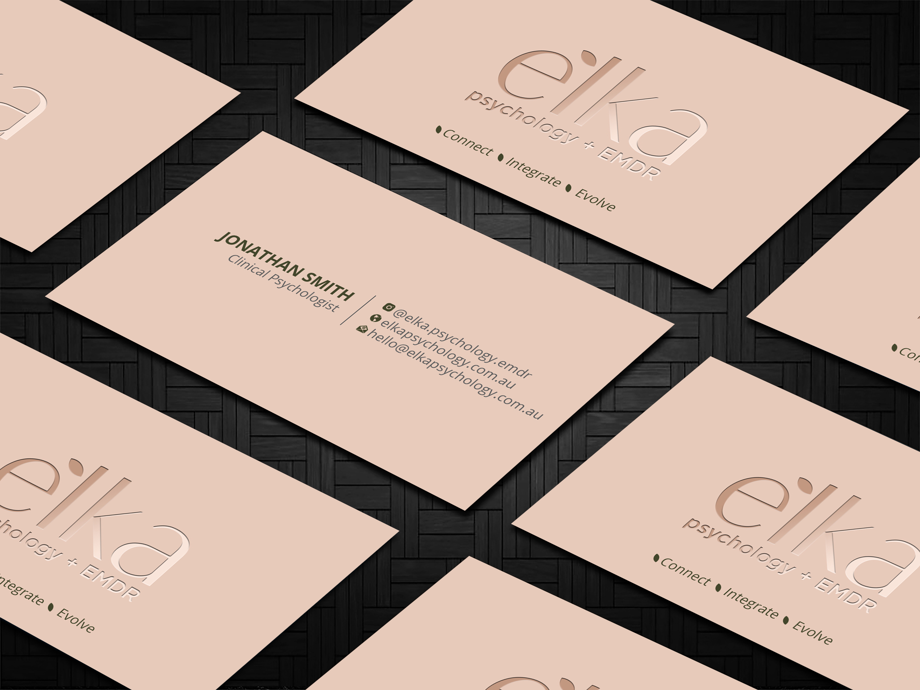 Business Card Design by Imagine design000 for Elka Psychology + EMDR | Design #36812110