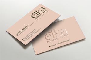 Business Card Design by Imagine design000 for Elka Psychology + EMDR | Design: #36812131