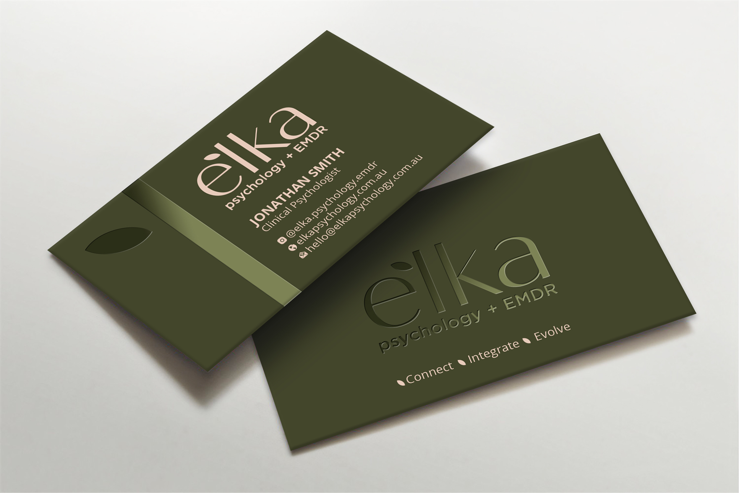 Business Card Design by Imagine design000 for Elka Psychology + EMDR | Design #36812179