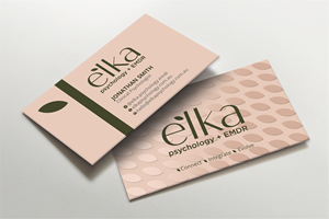 Business Card Design by Imagine design000 for Elka Psychology + EMDR | Design: #36812182