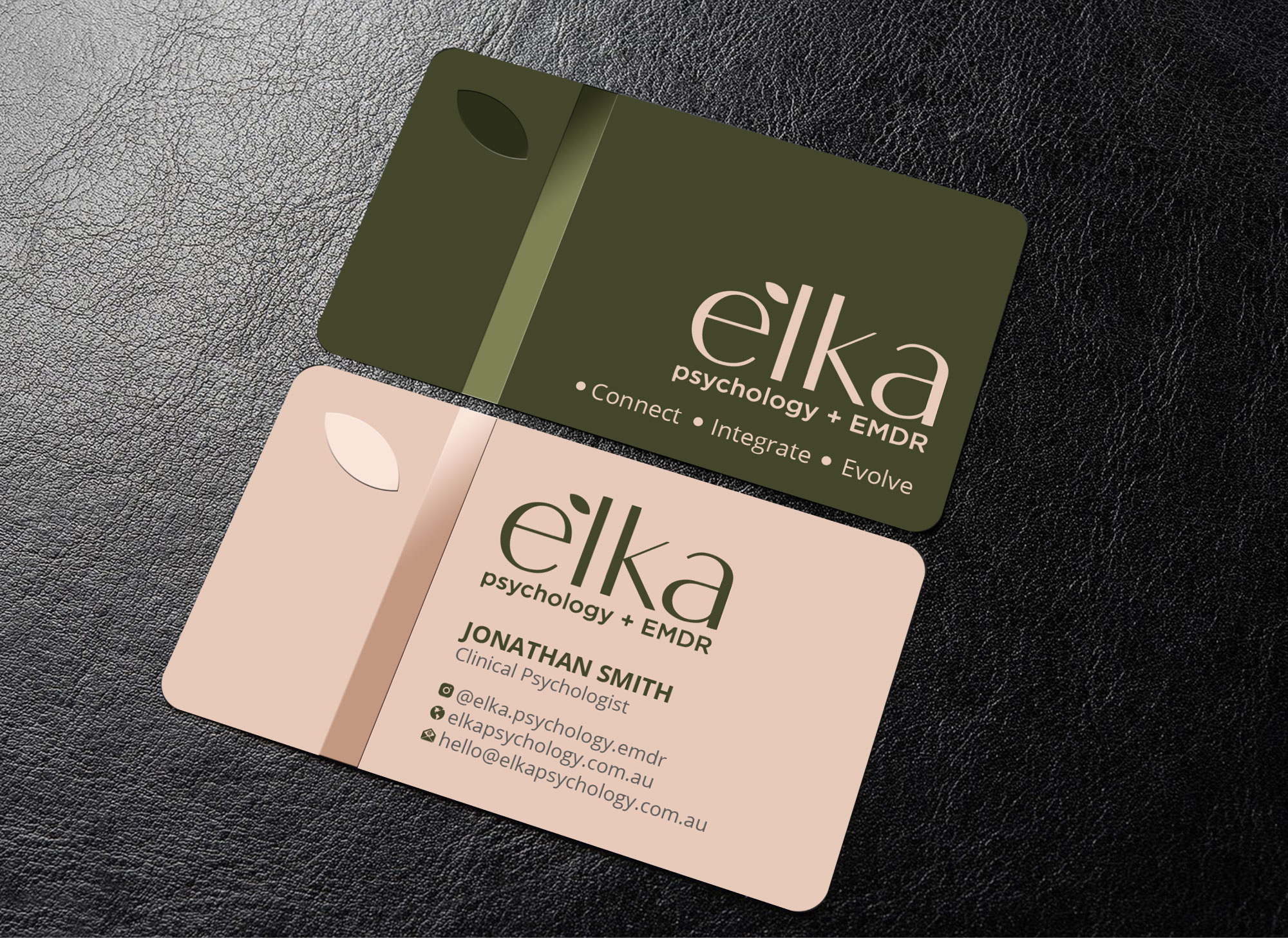 Business Card Design by Imagine design000 for Elka Psychology + EMDR | Design #36812243