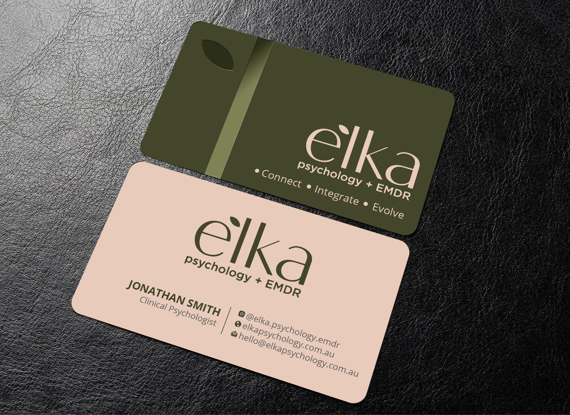 Business Card Design by Imagine design000 for Elka Psychology + EMDR | Design #36812244