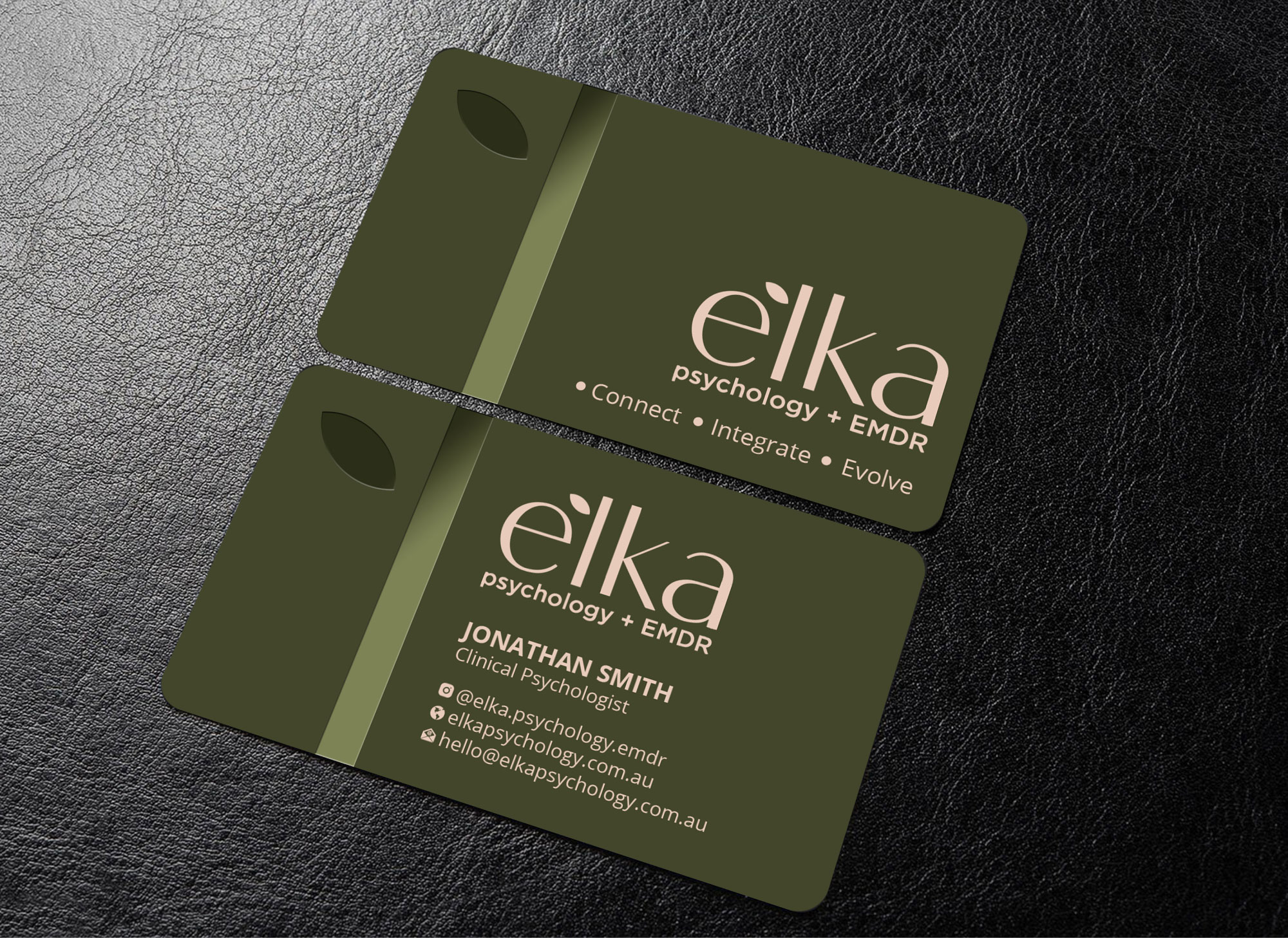 Business Card Design by Imagine design000 for Elka Psychology + EMDR | Design #36812247