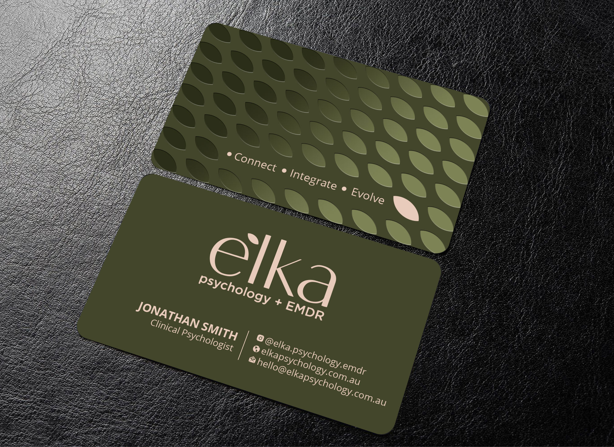 Business Card Design by Imagine design000 for Elka Psychology + EMDR | Design #36812252