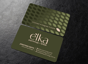 Business Card Design by Imagine design000 for Elka Psychology + EMDR | Design: #36812252