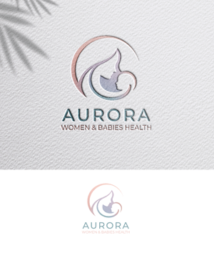 Logo Design for Aurora Women &amp; Babies Health (Sub-Brand of Specialist Medical Services Group)