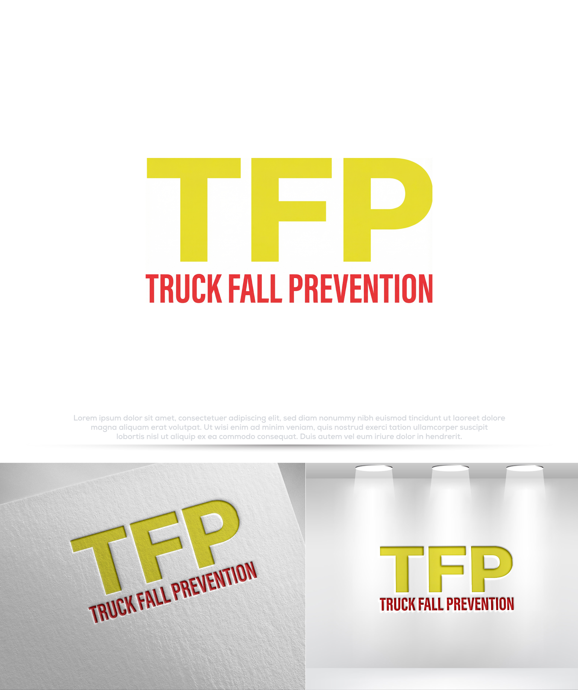Design de Logo par Pilot_DesignR™ pour Truck Fall Prevention | Design #36819972
