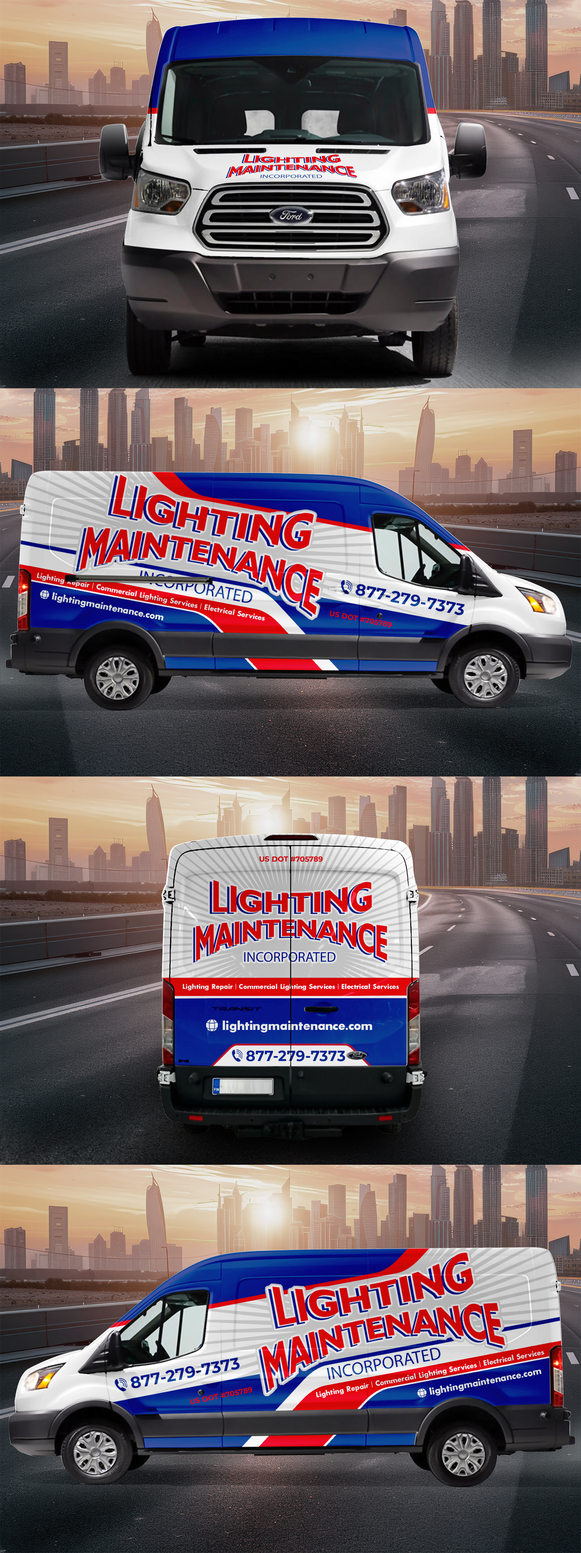 Graphic Design by ANGGI MAULANA PRAKOSO for Lighting Maintenance Inc | Design #36855990