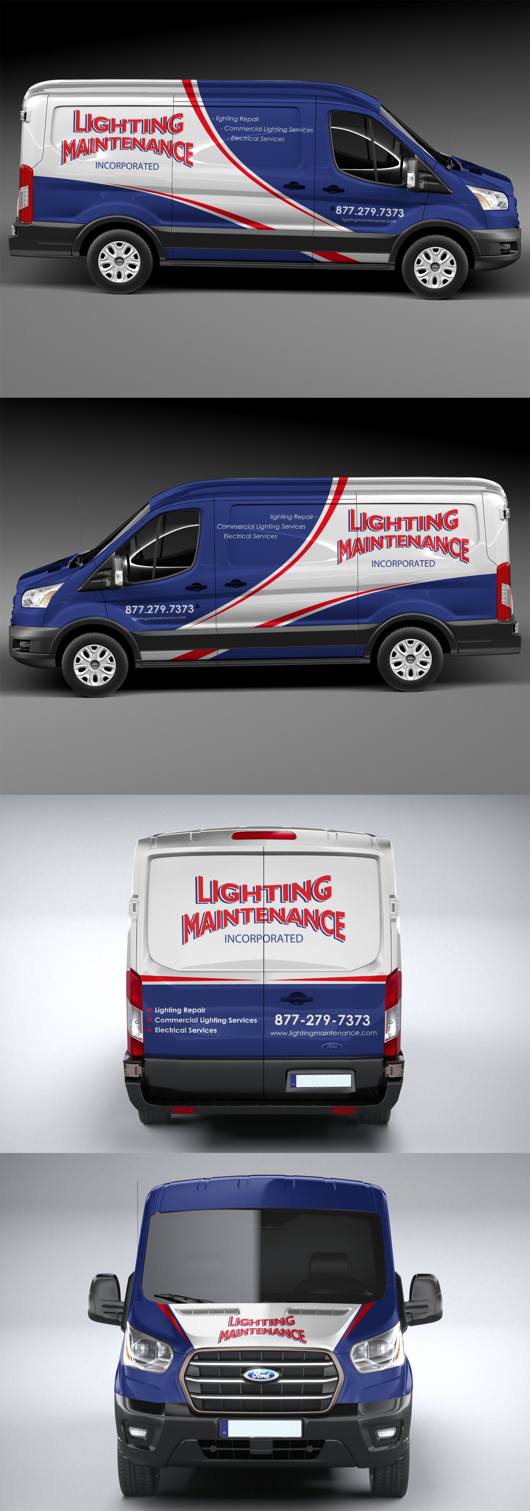 Graphic Design by Yayan gesuter for Lighting Maintenance Inc | Design #36847127