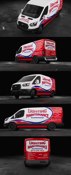 Graphic Design by Wrapcia for Lighting Maintenance Inc | Design: #36824622