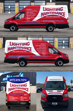 Graphic Design by Wrapcia for Lighting Maintenance Inc | Design: #36839058