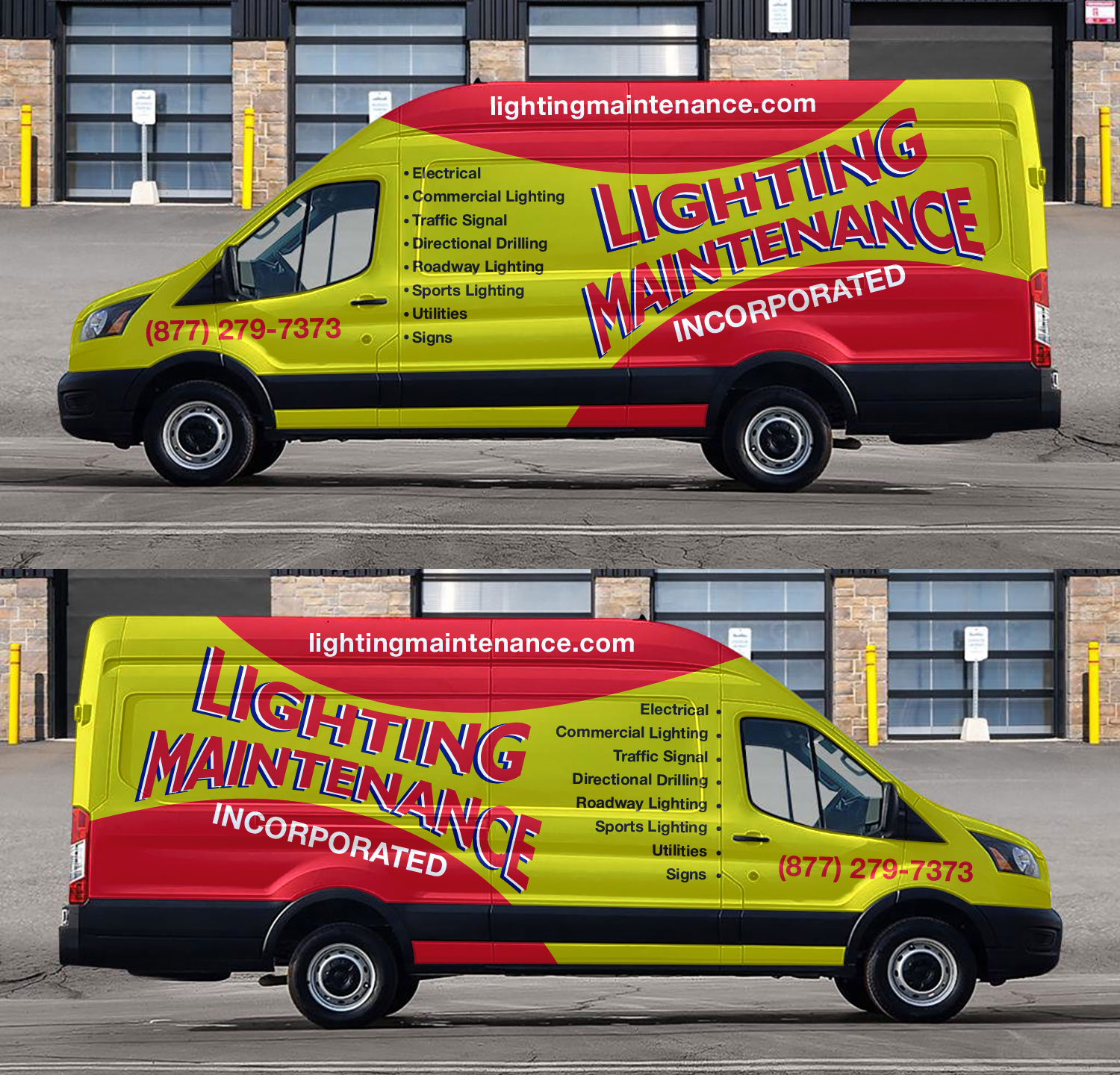 Design Graphique par Wrapcia pour Lighting Maintenance Inc | Design #36839170